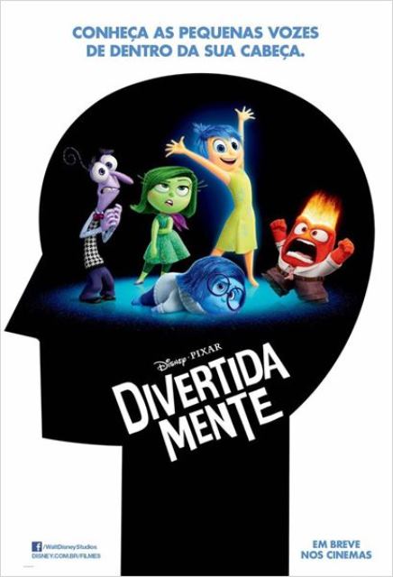 Pôster de Divertida Mente Pôster de Divertida Mente
