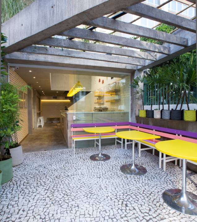 Primeira unidade da gelateria italiana aberta em São Paulo Primeira unidade da gelateria italiana aberta em São Paulo
