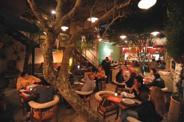 O agradável salão do Olea Mozzarella Bar: o menu inclui massas e pizzas de massa média O agradável salão do Olea Mozzarella Bar: o menu inclui massas e pizzas de massa média