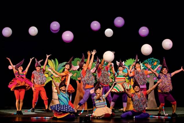 Atores-bailarinos: repertório conhecido Atores-bailarinos: repertório conhecido