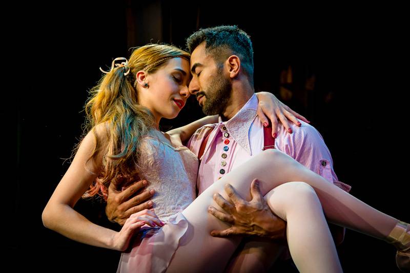 O casal de protagonistas, interpretados por Luiz Araújo e Ligia Paula Machado O casal de protagonistas, interpretados por Luiz Araújo e Ligia Paula Machado