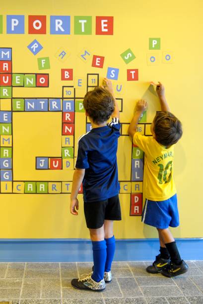 Sesc Vila Mariana: a cruzadinha gigante é uma das atividades oferecidas no espaço
