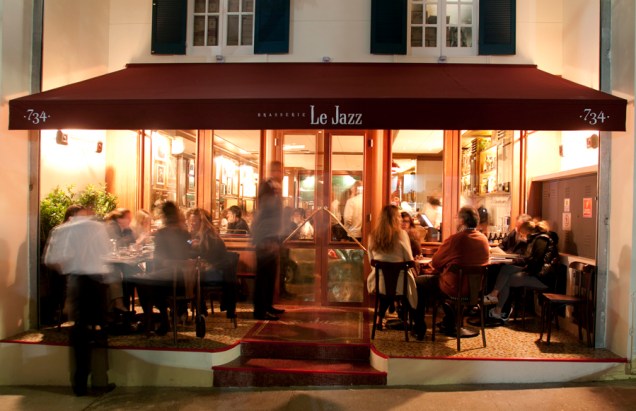 Le Jazz Brasserie: a segunda unidade, nos Jardins, está aberta desde 2012 Le Jazz Brasserie: a segunda unidade, nos Jardins, está aberta desde 2012