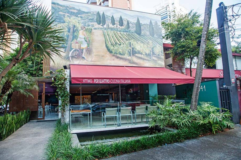 Mudança na fachada: imagem da Toscana no Attimo Per Quattro