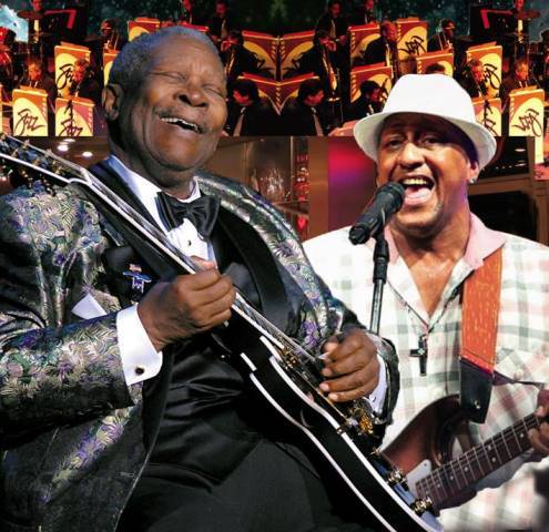 B.B King e Kenney Brown B.B King e Kenney Brown