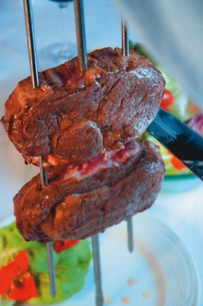 O bife ancho do Fogo de Chão O bife ancho do Fogo de Chão