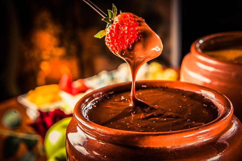 Fondue de chocolate