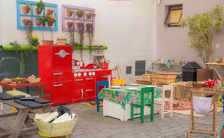 Espaço do Brincando no Pé