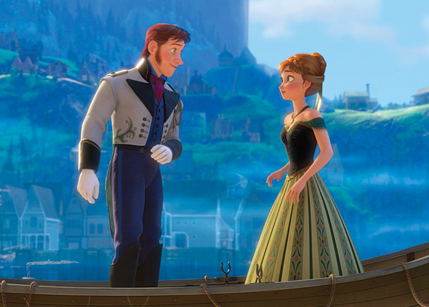 Frozen - Uma Aventura Congelante: a jovem Anna e o alpinista Frozen - Uma Aventura Congelante: a jovem Anna e o alpinista