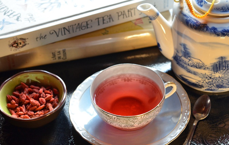 Bistrô Ó-Chá: Infusão de goji berry Bistrô Ó-Chá: Infusão de goji berry