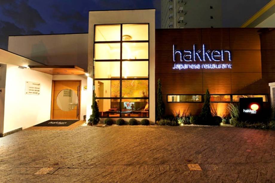 Fachada do restaurante japonês Fachada do restaurante japonês