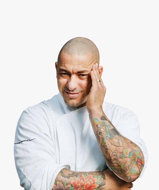 Jurado do MasterChef, o cozinheiro Henrique Fogaça comanda o Sal Gastronomia