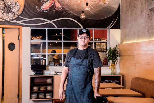 Ex-Mori Sushi Ohta, ele também é dono do lugar Ex-Mori Sushi Ohta, ele também é dono do lugar