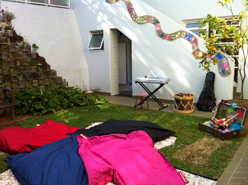 Espaço de contação de história Espaço de contação de história