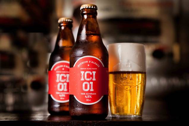 Ici Brasserie: rótulo próprio de cerveja Ici Brasserie: rótulo próprio de cerveja