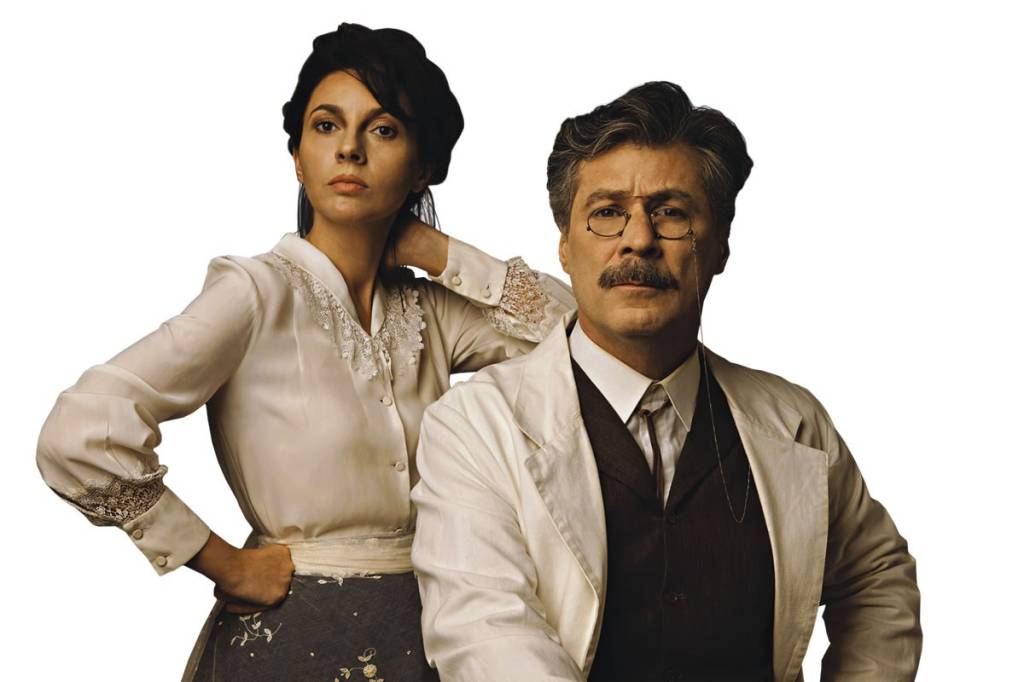 Melissa Vettore e Leopoldo Pacheco estrelam Camille e Rodin Melissa Vettore e Leopoldo Pacheco estrelam Camille e Rodin