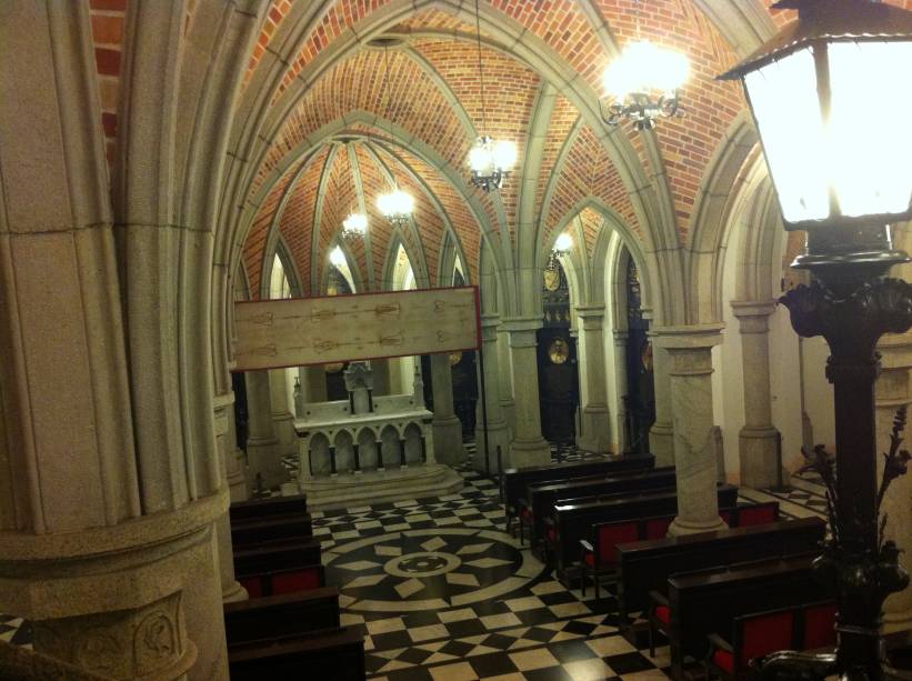 Nunca houve uma exumação no local e o espaço é hoje utilizado apenas para cerimônias fúnebres Nunca houve uma exumação no local e o espaço é hoje utilizado apenas para cerimônias fúnebres