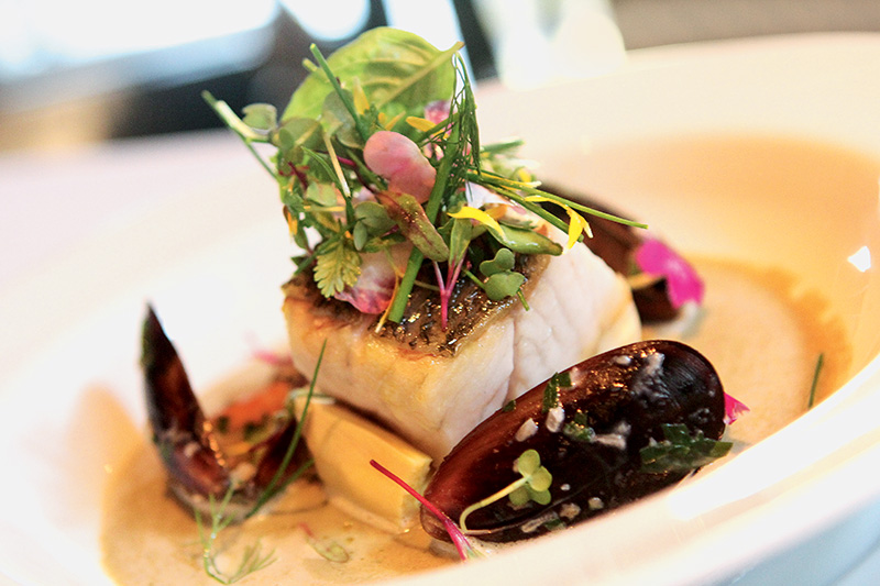 Robalo com alcachofra Robalo com alcachofra