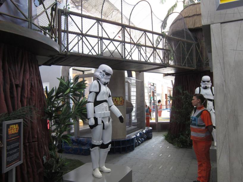 Star Wars Experience: é claro que teriam stormtroopers Star Wars Experience: é claro que teriam stormtroopers