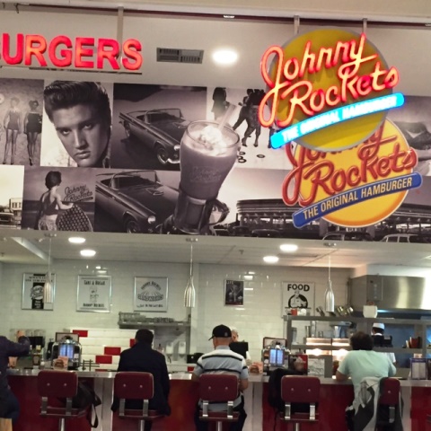 Johnny Rockets, no novo shopping Cidade São Paulo