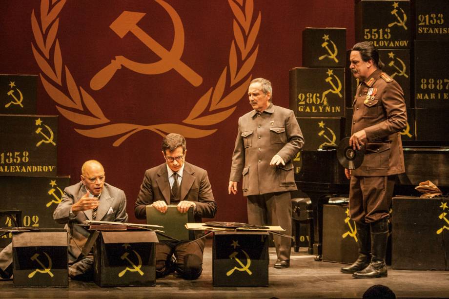 Palma, Folgosi, Damasceno e Mattos: bons atores Palma, Folgosi, Damasceno e Mattos: bons atores