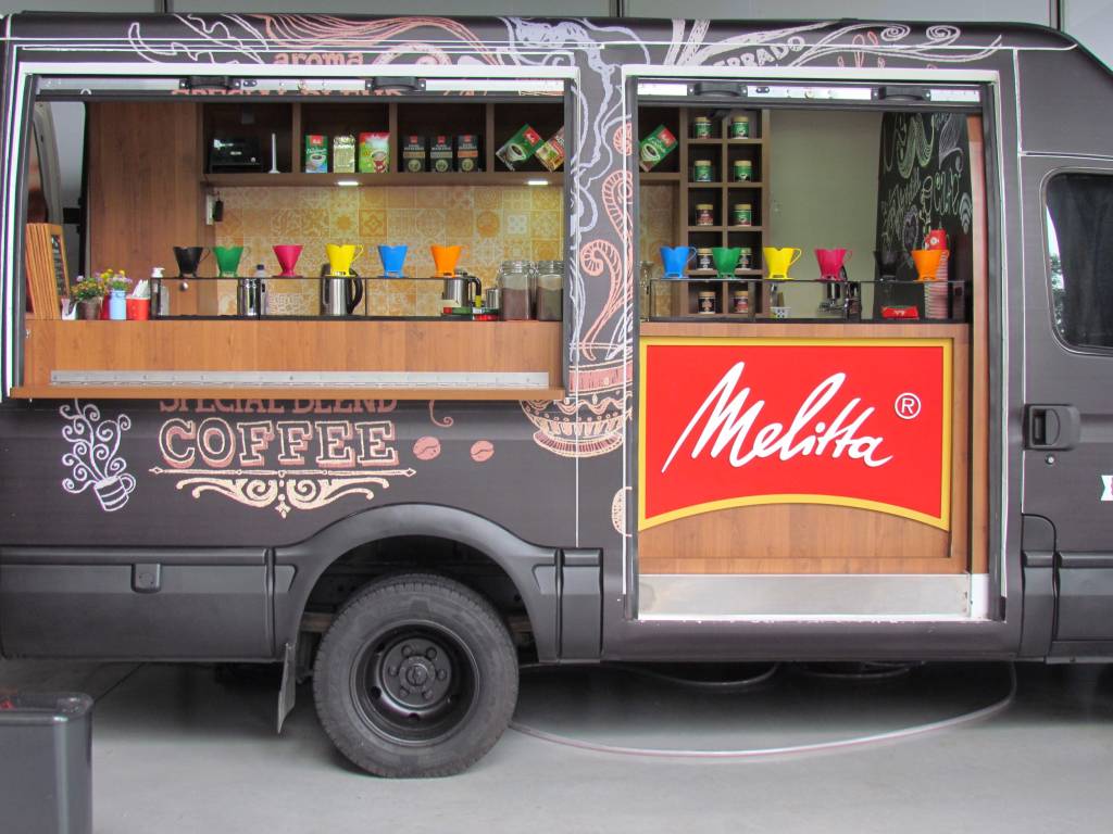 Coffee Truck Melitta: degustação gratuita Coffee Truck Melitta: degustação gratuita