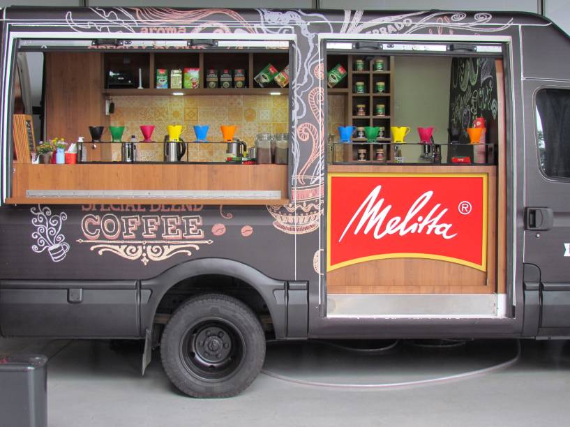 Coffee Truck Melitta: degustação gratuita Coffee Truck Melitta: degustação gratuita