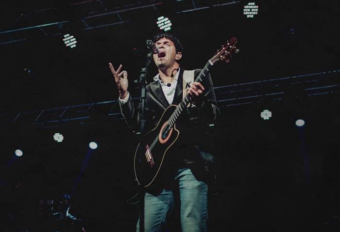 O cantor e compositor Jorge Vercillo