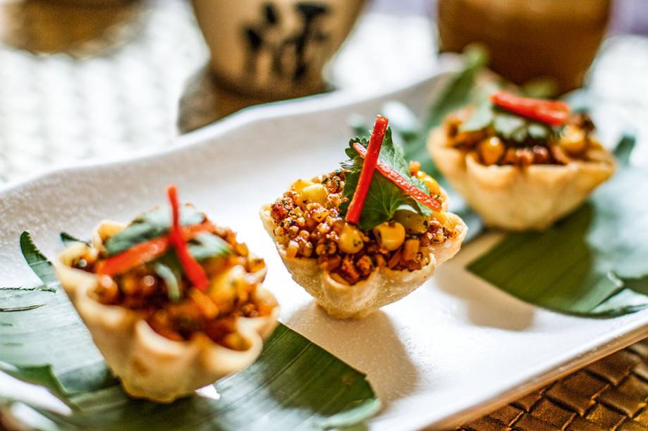 Festival das Luzes: cestinhas de frango menu especial Festival das Luzes: cestinhas de frango menu especial