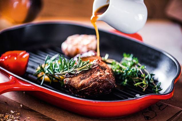 Le Chef Boucher: picanha de cordeiro Le Chef Boucher: picanha de cordeiro