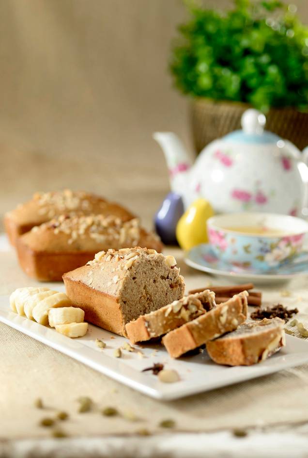 Lilóri: bolo de banana com especiarias Lilóri: bolo de banana com especiarias