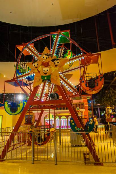 A roda-gigante A roda-gigante