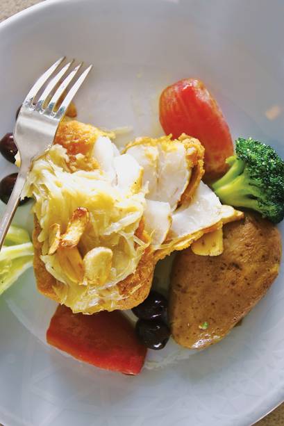 A bela Sintra: bacalhau à lagareira A bela Sintra: bacalhau à lagareira