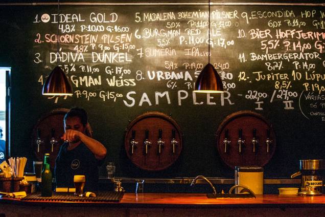 Melhor chope: doze torneiras jorram bebidas elaboradas por mais de trinta produtores nacionais Melhor chope: doze torneiras jorram bebidas elaboradas por mais de trinta produtores nacionais