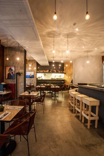 La Central: salão sóbrio e moderno La Central: salão sóbrio e moderno