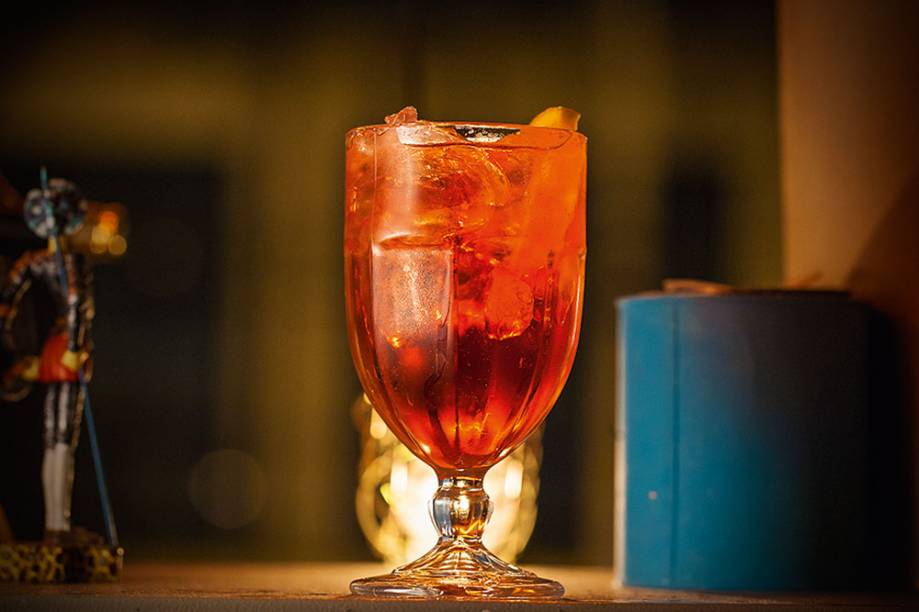 Campari tônica: