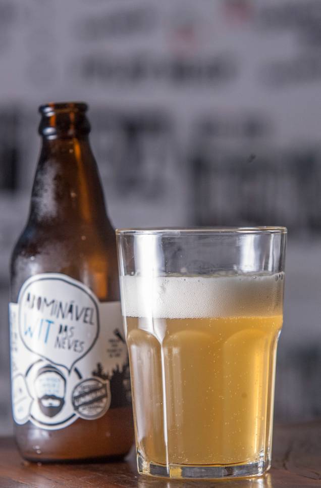A witbier Abominável Wit das Neves A witbier Abominável Wit das Neves