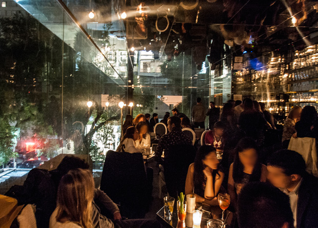 O lounge, no 3º piso: clima pré-balada O lounge, no 3º piso: clima pré-balada