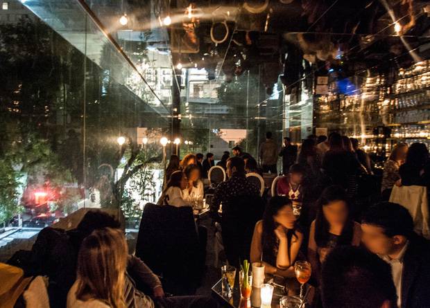 O lounge, no 3º piso: clima pré-balada