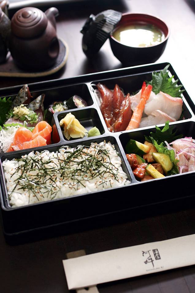 kaisen bentô: sugestão para o almoço executivo kaisen bentô: sugestão para o almoço executivo