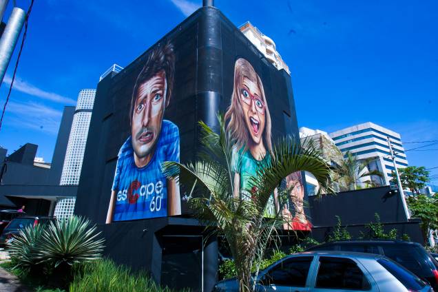 A fachada do imóvel, na Vila Olímpia A fachada do imóvel, na Vila Olímpia