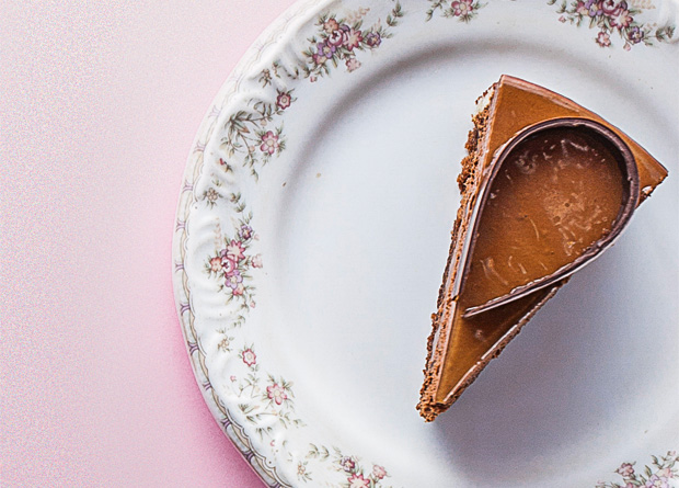 Torta-musse de chocolate