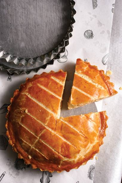 Torta individual de frango picado na faca: um delicioso toque ácido Torta individual de frango picado na faca: um delicioso toque ácido