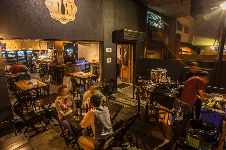 O salão: sirva-se você mesmo O salão: sirva-se você mesmo