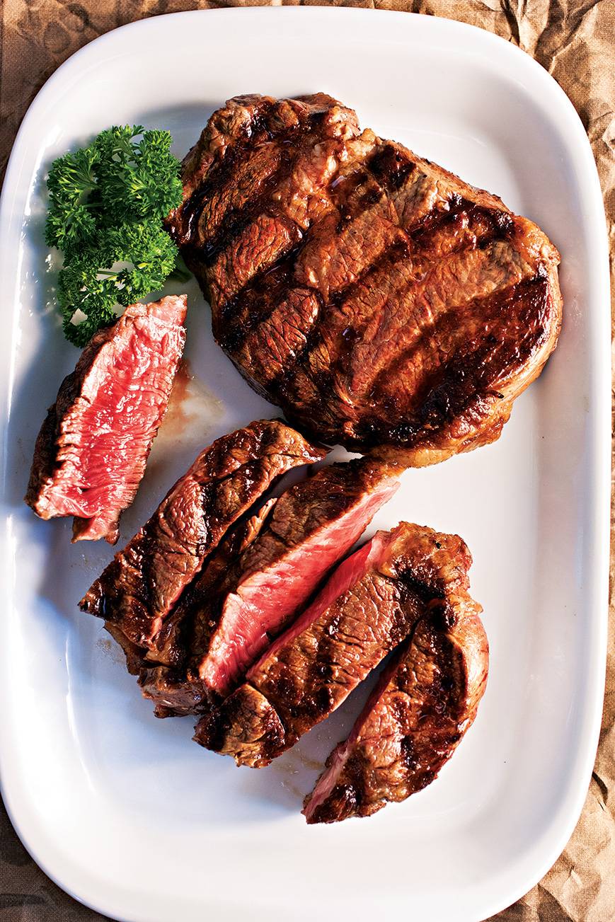 O ojo de bife, extraído do contrafilé O ojo de bife, extraído do contrafilé