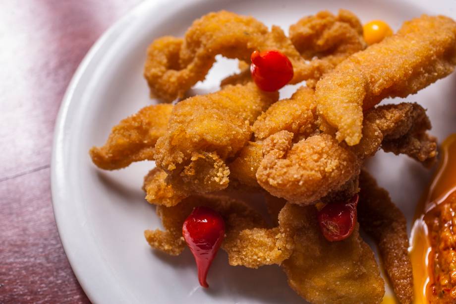 Iscas fritas de merluza Iscas fritas de merluza