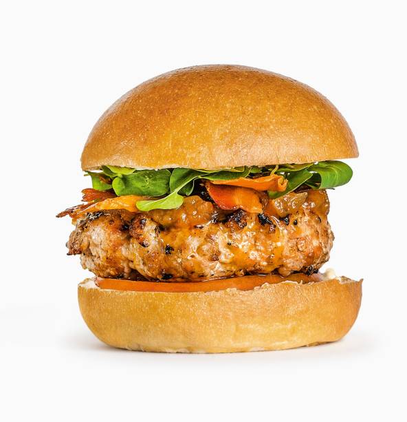 Hambúrguer de porco Hambúrguer de porco