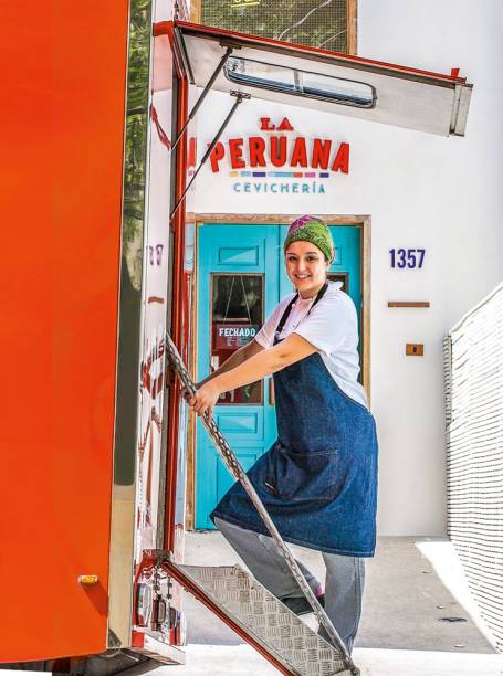 Melhor Food Truck: A peruana Marisabel serve pratos típicos do seu país