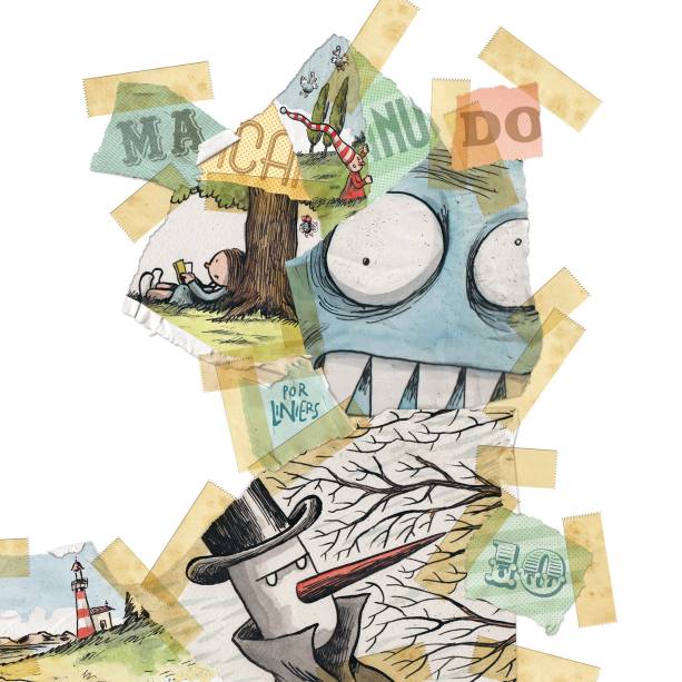 Capa da tira Macanudo 10, de Liniers Capa da tira Macanudo 10, de Liniers