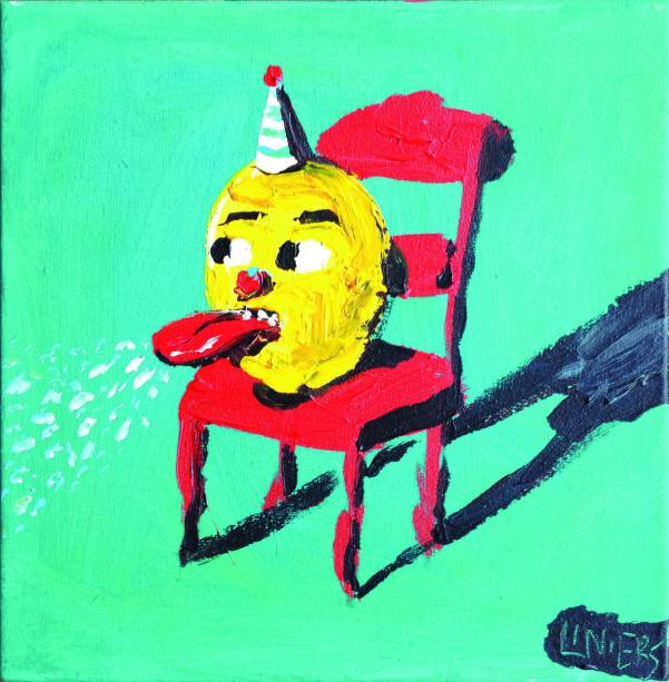 Tela sem título do quadrinista Liniers Tela sem título do quadrinista Liniers